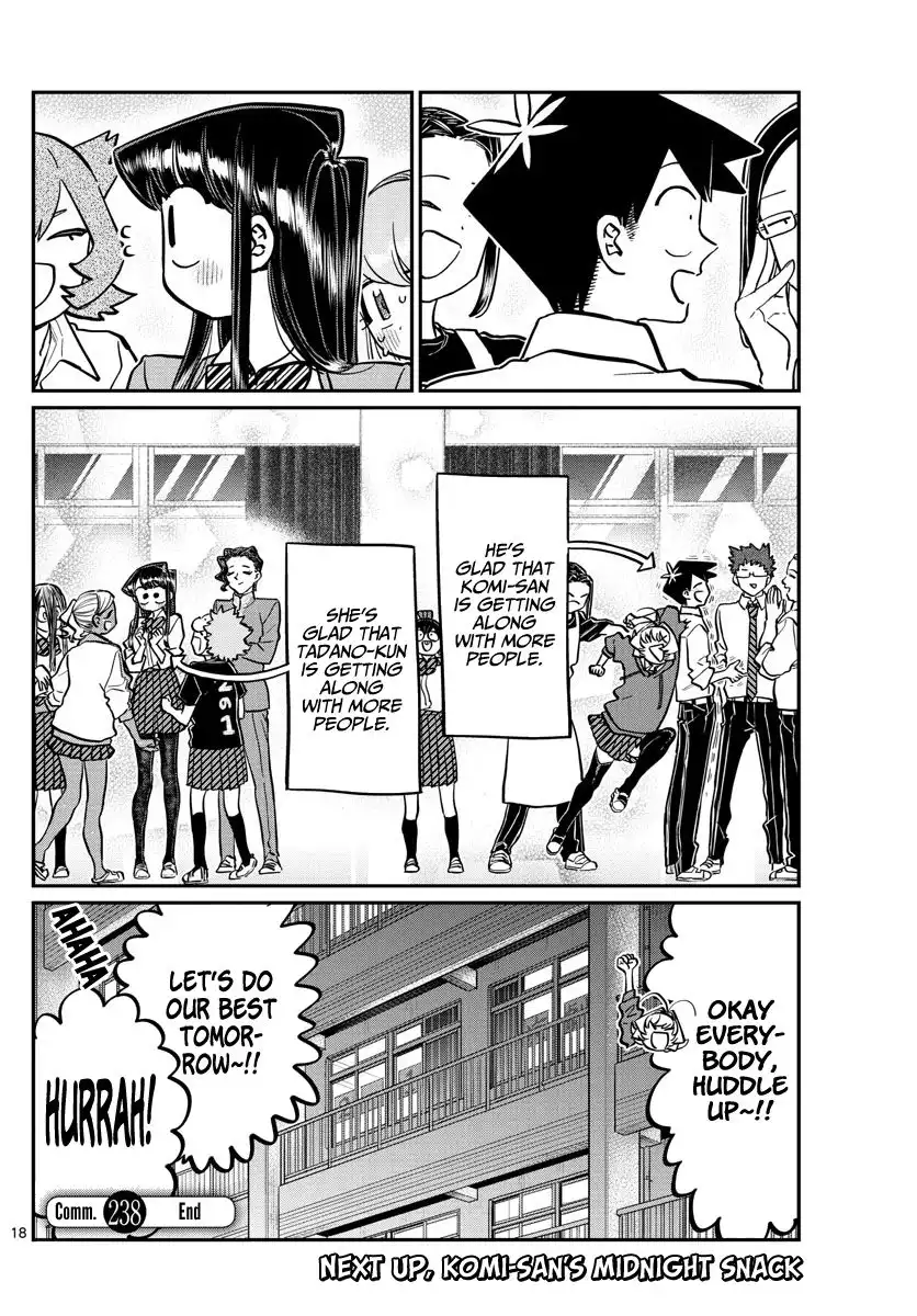 Komi-san wa Komyushou Desu Chapter 238 18